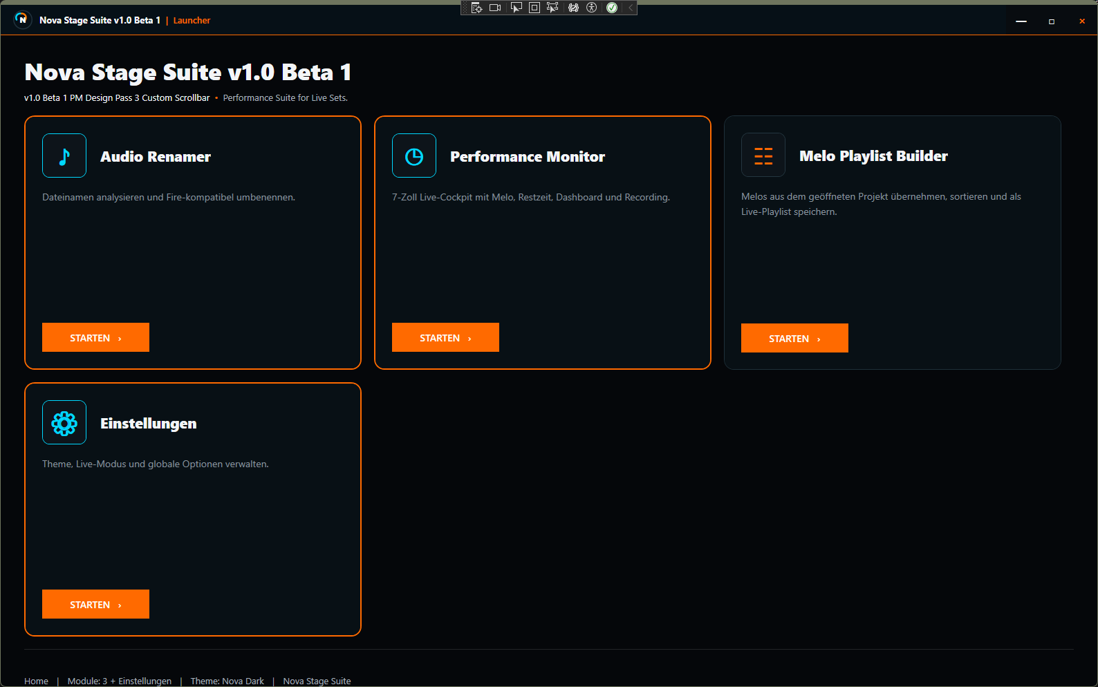 Launcher Screenshot